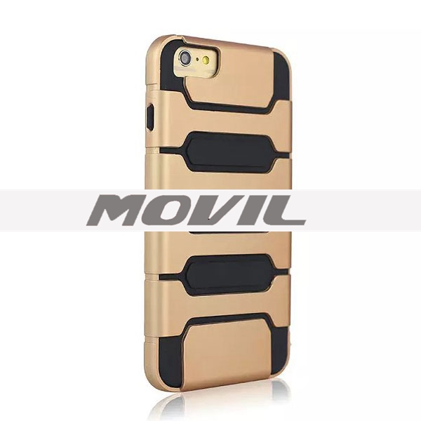 NP-2169 Combinación tpu   pc funda para Apple iPhone 6 -3